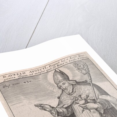 H Augustine by Rudolf II van Habsburg