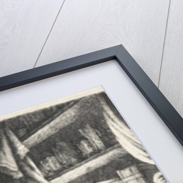 Reading man with glasses in a study room by Jan Gillisz. van Vliet
