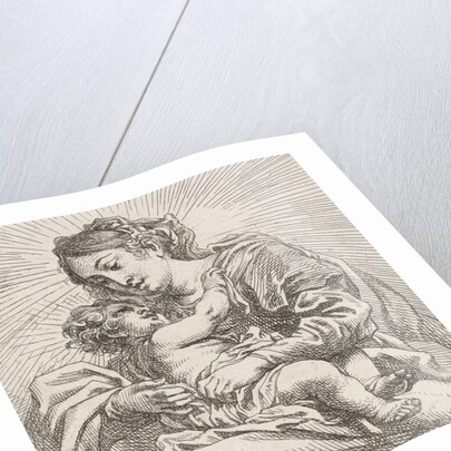 Madonna with child by unknown