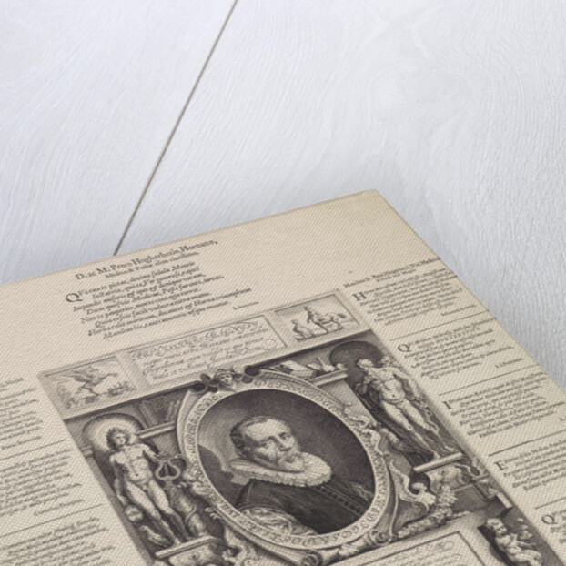 Portrait of Peter Hogerbeets by D. Heynsius