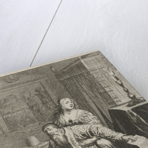 Don Philippo and Eleonora by Pieter Nolpe