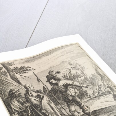 Konstance in conversation with Don John by Pieter Nolpe