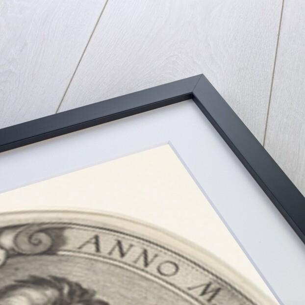 Portrait of Jan Centen Coster, the son of Vincent Jacobsz. Coster, at the age of 28 by Jacob Matham