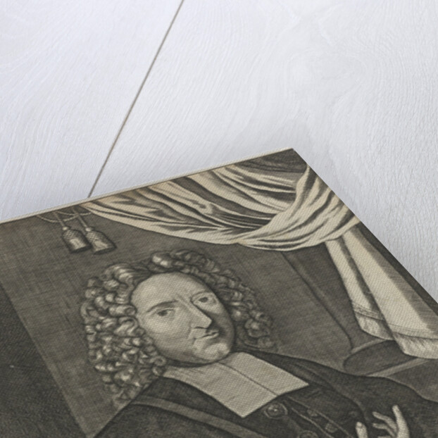 Portrait of Gerardus Puppius Hondius, Louis Lucas by G. Lucas