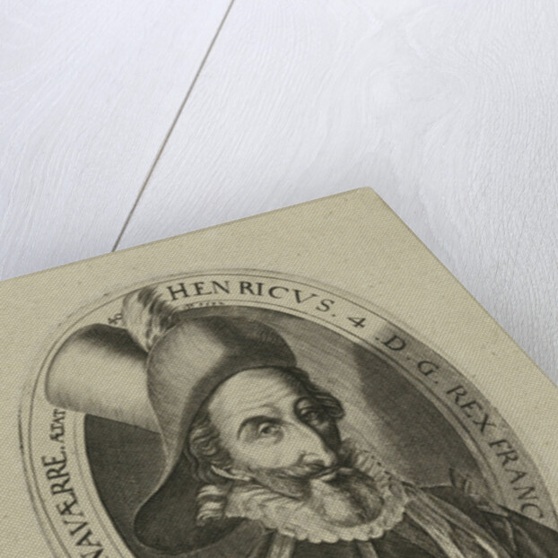 Portrait of Henry IV of France by Hendrick Goltzius