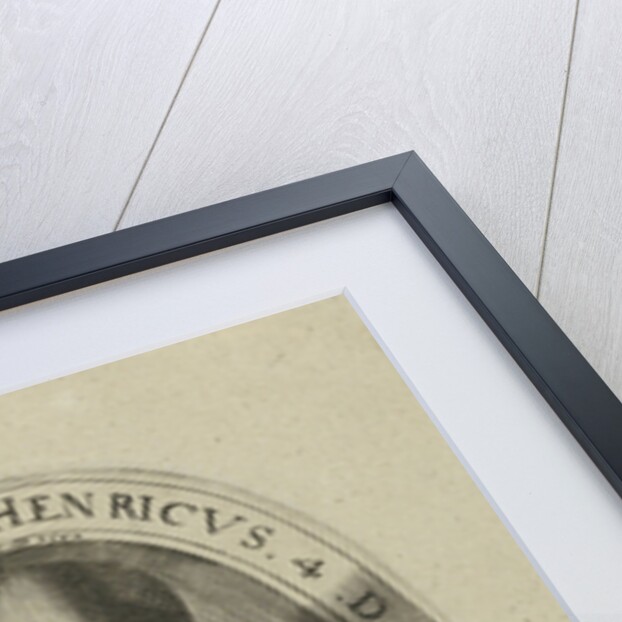 Portrait of Henry IV of France by Hendrick Goltzius