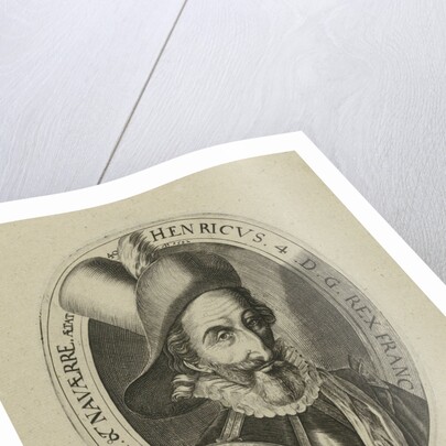 Portrait of Henry IV of France by Hendrick Goltzius