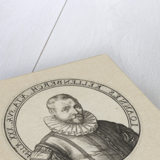 Portrait of John Kellenberch at the age of 30 by Hendrick Goltzius