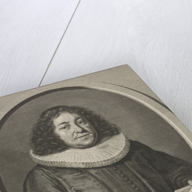 Portrait of Johann Friedrich Winckler by Matthias Scheits