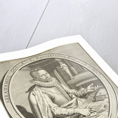 Portrait of Abraham Gorlaeus at the age of 52 by Hugo de Groot