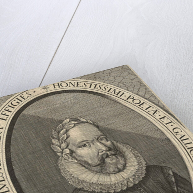 Portrait of poet Joshua Sylvester by John Vicars