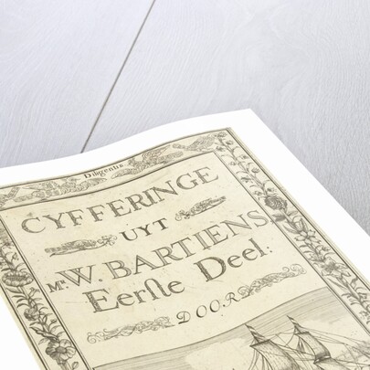 Title page of a math book by Jacques Bureau