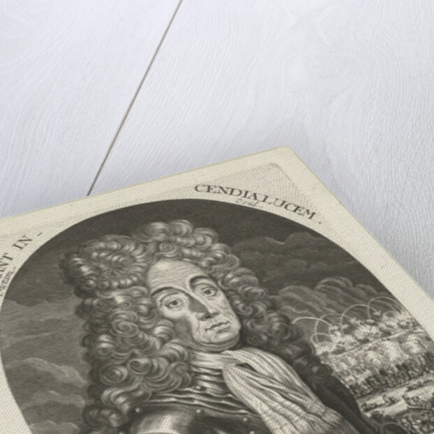 Portrait of Baron Menno van Coehoorn by Cornelis Apeus