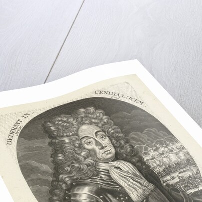 Portrait of Baron Menno van Coehoorn by Cornelis Apeus