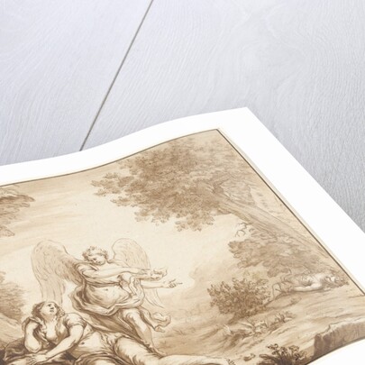 Hagar in the desert by Jurriaan Cootwijck