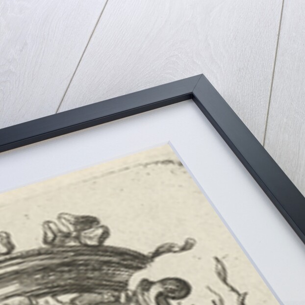 Vignette with the arms of Zeeland by Hermanus Fock