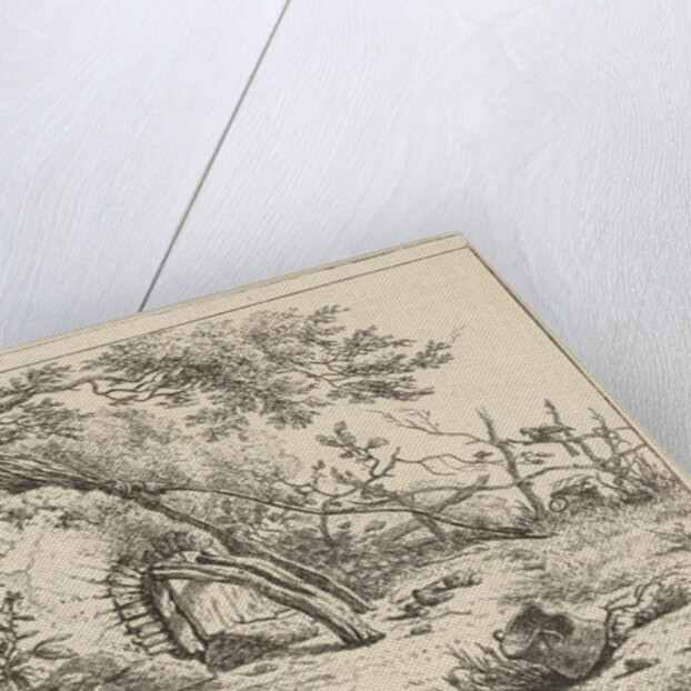 Oven with brooms by Hermanus Fock