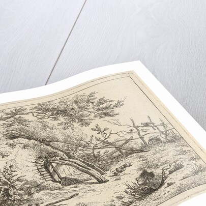 Oven with brooms by Hermanus Fock