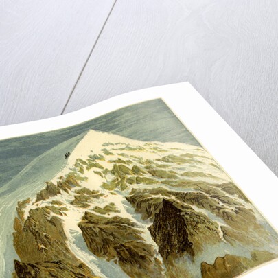 The Summit of the Aiguille Verte Switzerland by Anonymous