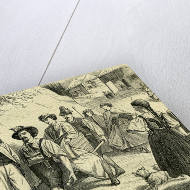 The Chaise-À-Porteur Switzerland by Anonymous