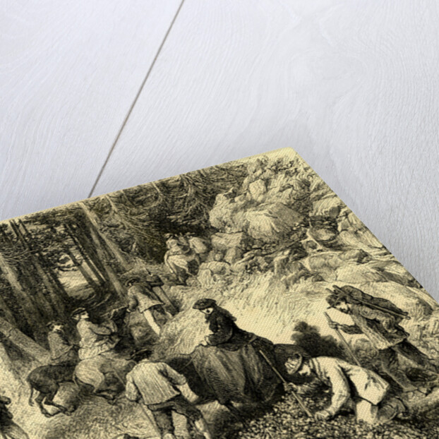 Ascending the Rigi Switzerland by Anonymous