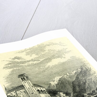 Visp and Valley of Zermatt Switzerland by Anonymous