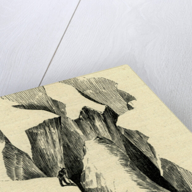 Crevasses Switzerland by Anonymous