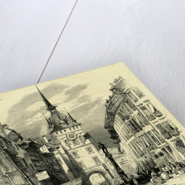 High Street Berne Switzerland by Anonymous