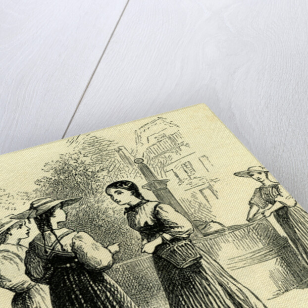 Costume of Swiss Girls Switzerland by Anonymous