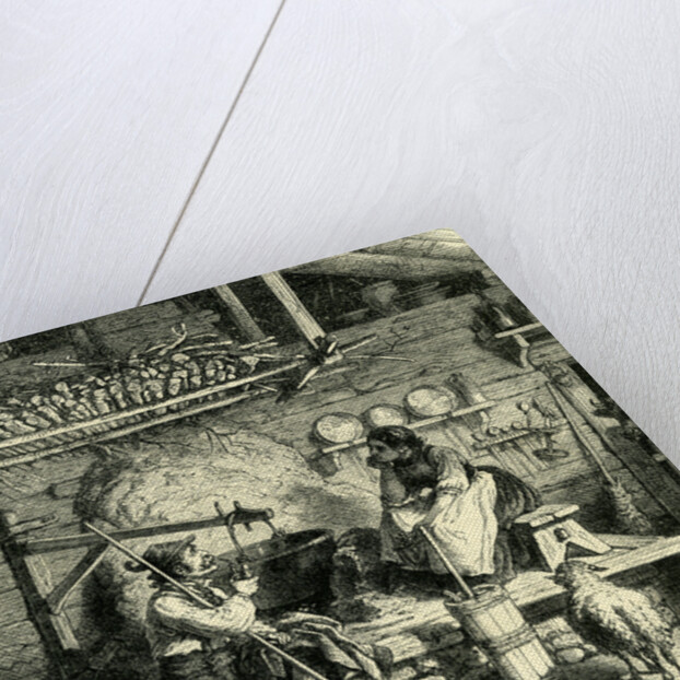 Inside the Chalet Switzerland by Anonymous