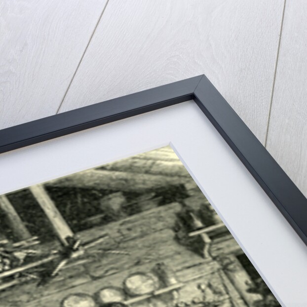 Inside the Chalet Switzerland by Anonymous