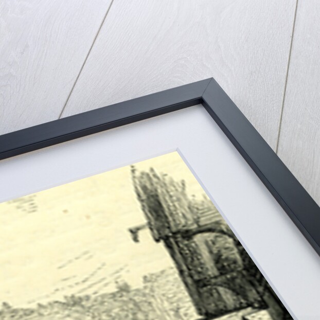 The Street of Meyringen Switzerland by Anonymous