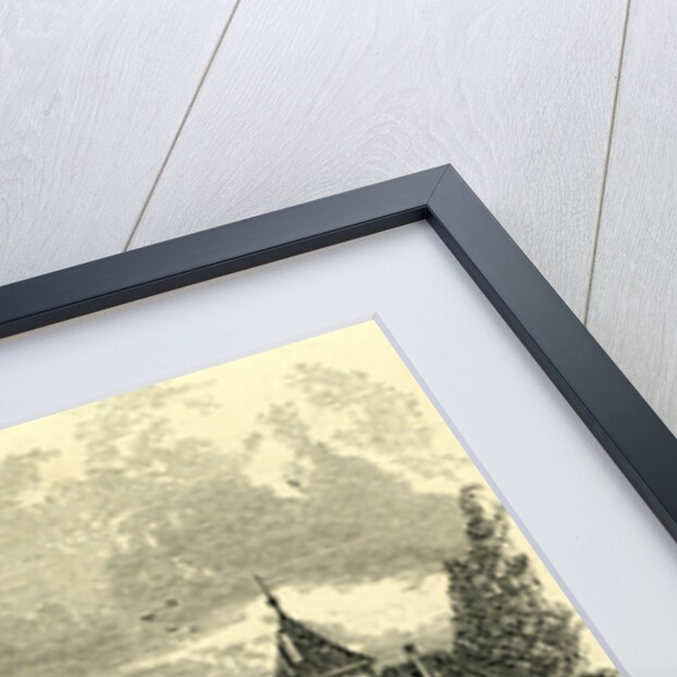 St. Maurice Switzerland Engraving 19 C by Anonymous