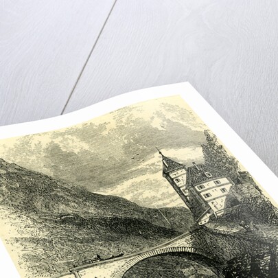 St. Maurice Switzerland Engraving 19 C by Anonymous