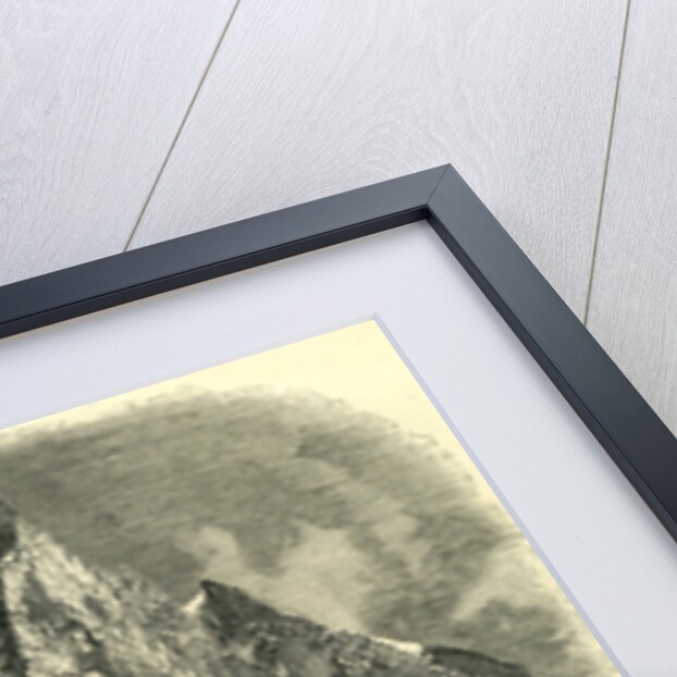 The Aiguille De Dru from Near the Montanvert Switzerland by Anonymous