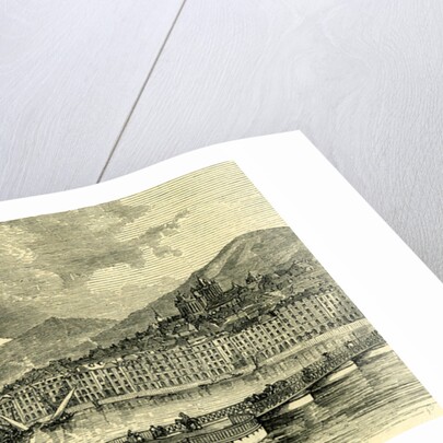 The Lake and City of Geneva Switzerland by Anonymous