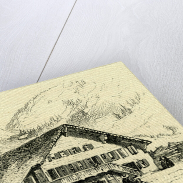 The Pension-Chalet Rougemont Switzerland by Anonymous