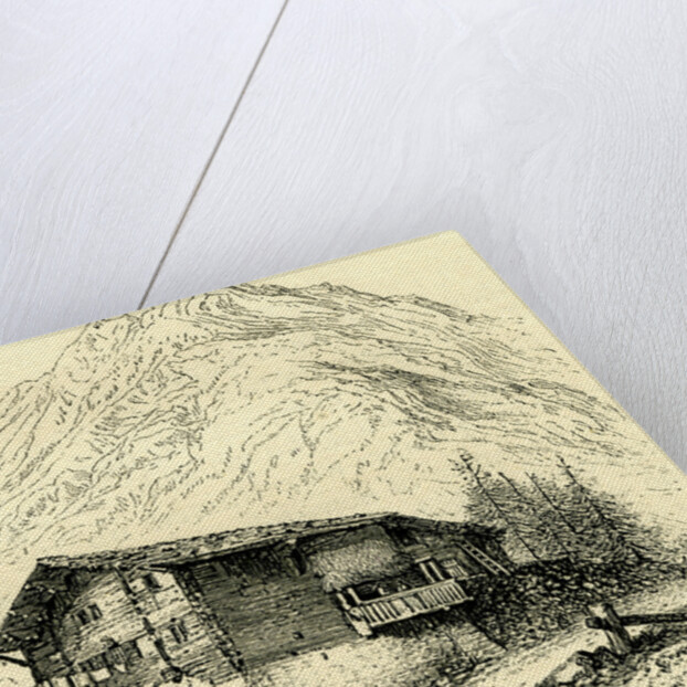 Oberland Chalet Switzerland by Anonymous