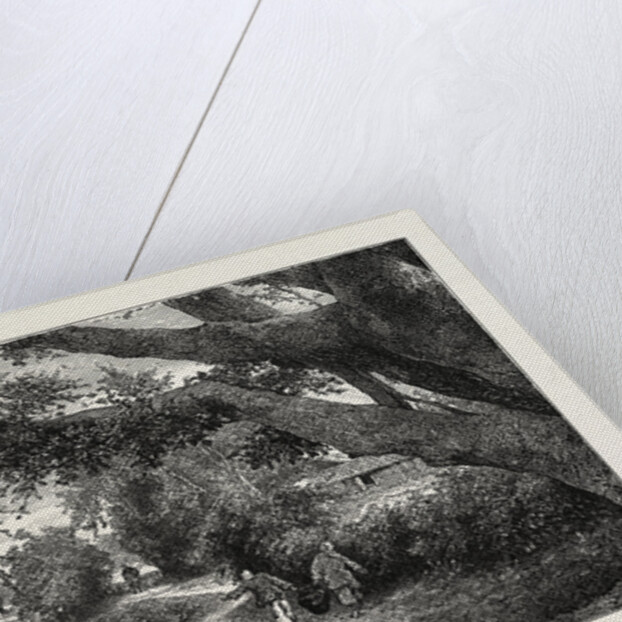 View in the Village of Wong-Tong, Province of Canton, China by Anonymous