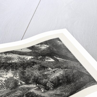 View in the Village of Wong-Tong, Province of Canton, China by Anonymous