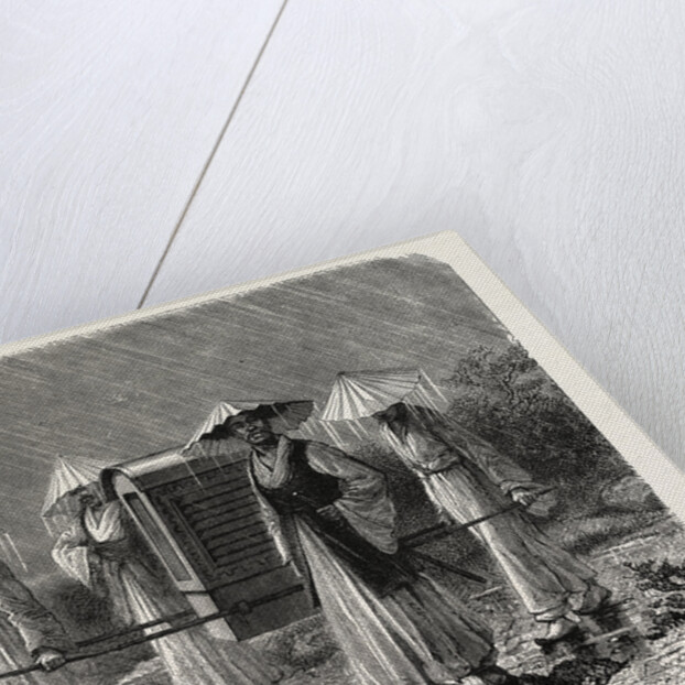 A Corean Palanquin by Anonymous