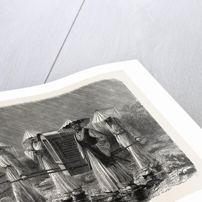 A Corean Palanquin by Anonymous