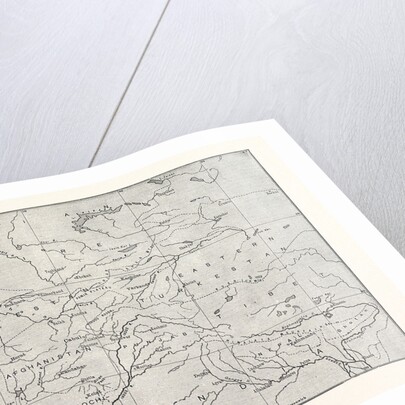 Map of Central Asia by Anonymous