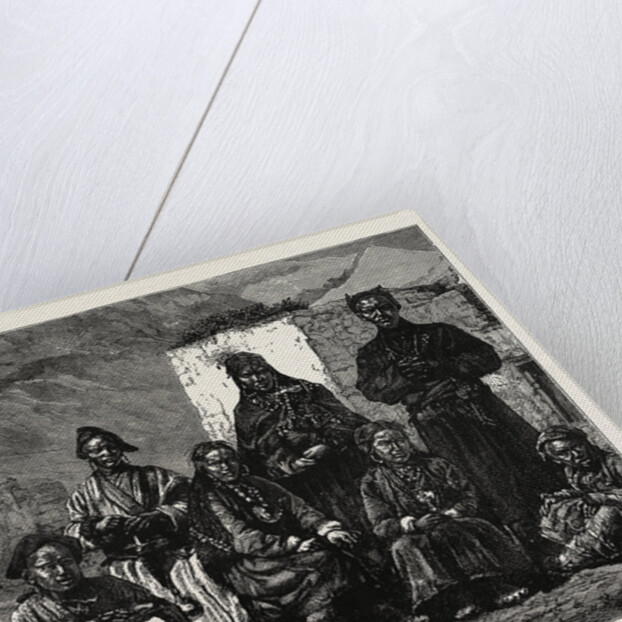 Natives of the Valley of Spiti, Province of Ladak by Anonymous