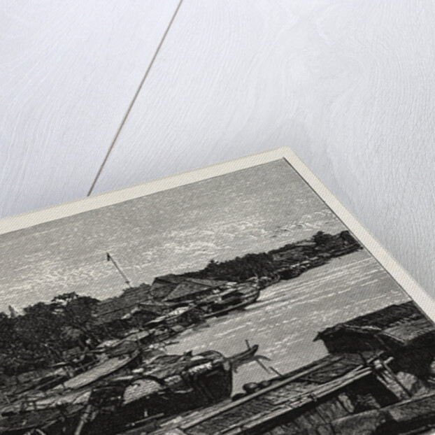 View of Panompin, the Capital of Cambodia. by Anonymous