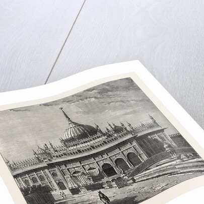 The Hoosseinabad Imambara, Lucknow, India by Anonymous