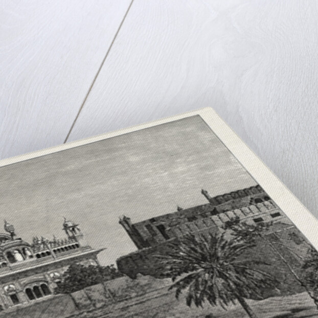 Palace at Lahore, India by Anonymous