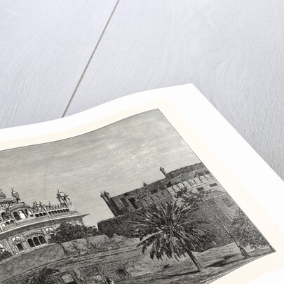 Palace at Lahore, India by Anonymous