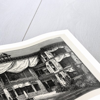 The Shah's Palace at Teheran by Anonymous