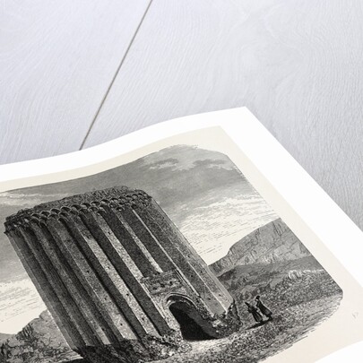 Tower on the Site of the Ancient Raghes, Persia (Believed to Be the Tomb of a Mogul King) by Anonymous